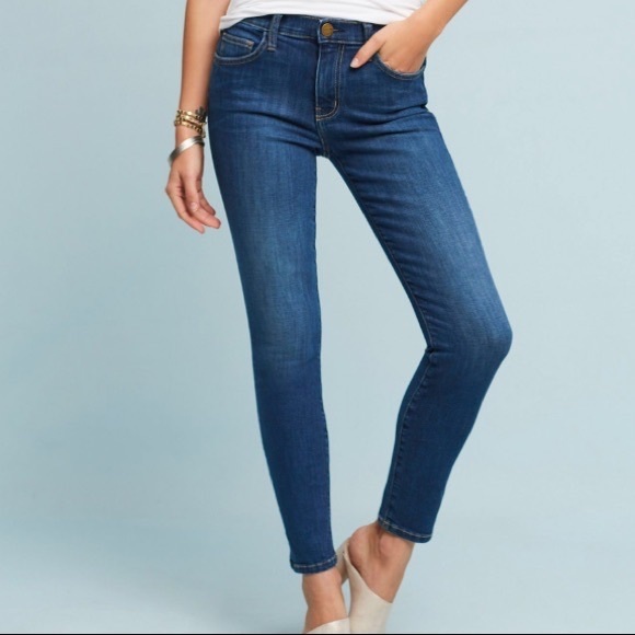 Current Elliott High Waist Skinny Jean 